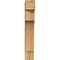 Ekena Millwork Westlake Block Rough Sawn Bracket, Western Red Cedar, 4"W x 14"D x 26"H BKT04X14X26WTL05RWR - alternate 4